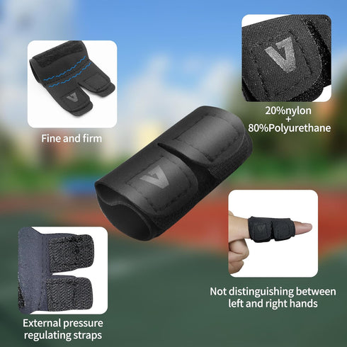EULANT Finger Sleeve Support Protector Finger Splint Brace Pain Relief for Basketball Volleyball Baseball,L …...