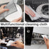 Kitchen Cleaning Scrubbers Set for Washing Cast Iron Pan/Pot?15Pcs Non Scratch Wire Dishcloth,1Pcs Palm Pot Dish Brush...