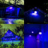 Blue PAR38 LED Flood Light Bulbs, 30W (100 Watt Equivalent), Outdoor Waterproof PAR38 Landscape Bulbs for Garden, Bedroom, Valentine's Day, Hallow...
