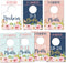Baby Closet Size Dividers, Floral Closet Organizer for Girl, Nursery Wardrobe Divider Hangers to Arrange Clothes By Size or Age, Newborn Shower Gi...