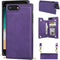 Bocasal Crossbody Wallet Case for iPhone 7 Plus/8 Plus Credit Card Holder PU Leather Kickstand Shockproof Detachable Cross Body Strap Lanyard Magn...