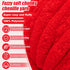 Red Chenille Chunky Yarn for Hand Knitting Fluffy Jumbo Chenille Yarn DIY for Crocheting Blanket Cushion 1 Skein (8.5 oz, 32 yds Each Skein)......