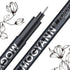Mogyann Drawing Pens Black Art Pens for Drawing 12 Size Waterproof Ink Pens for Artists Sketching, Manga, Writing...