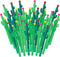 36 Pack Cactus Shaped Roller Pens Novelty Cactus Plant Gel Ink Pens Cactus Shaped Ballpoint Black Cactus Gel Ink Rollerball Pen with Flower for Su...