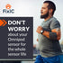 Fixic - 25 Pack - Adhesive Patches - Perfect for Omnipod - The Best Waterproof Adhesive Covers for Omnipod Sensors - Pre-Cut Back Paper - Long Fix...