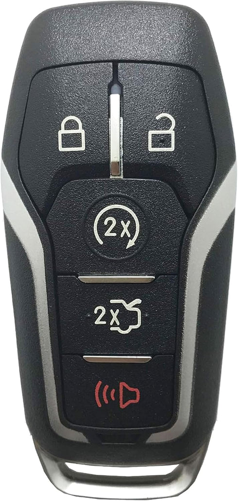 Smart Key Fob Shell Case Fit for Ford Fusion Mustang Explorer Edge 5 Buttons Keyless Entry Remote Key Fob Cover Housing...
