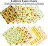 Scrapbook Paper 6X6, Card Making Supplies, Single-Sided Cardstock Paper Pads, Decorative Craft Paper, Sunflower Pattern Paper Pack, Decopodge Pape...