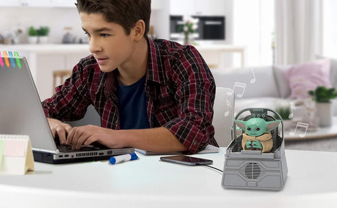 STAR WARS Official The Mandalorian The Child Dancing Bluetooth Speaker - 24 cm...