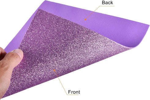 uxcell Dark Purple Shiny EVA Foam Sheets 11 x 8 Inch 2mm Thick for Crafts DIY Projects 6 Pcs...