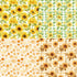 Scrapbook Paper 6X6, Card Making Supplies, Single-Sided Cardstock Paper Pads, Decorative Craft Paper, Sunflower Pattern Paper Pack, Decopodge Pape...