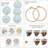 5 Sets Cross Stitch Kit for Beginner, Animal and Plant Beginner Embroidery Kit, Needle Point Kits With Pattern And Instructions for Adults Include...