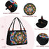 Jursccu Double-Sided Embroidery Totes Bag Travel Beach Bag Vintage Embroidery Ethnic Shoulder Bags...