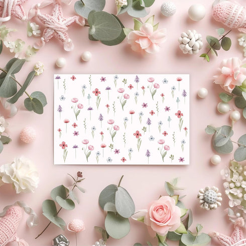 Blank Cards with Envelopes All Occasion,Elegant Floral Design Blank Greeting Cards 4x6,20Pack -Blank Greeting Cards,Note Cards with Matching Peel-...