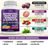 NEW AGE Resveratrol 6000mg Berberine 3000mg Grape Seed Extract 3000mg Quercetin 4000mg - Polyphenol Supplement for Women and Men with Noni Extract...