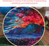 Liveish Flower Forest and Sea Mountain Embroidery Kits,Embroidery kit for beginners adults,embroidery kits for beginners with Patterns and Instruc...
