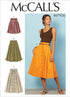 McCall Pattern Company McCall's Women's Knee Length Pleated Skirt, Sizes 14-22 Sewing Pattern...