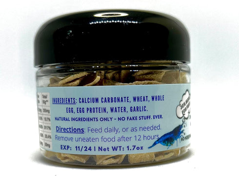 Calcium + Protein Tablets - Great for Picky Eaters - Snails, Shrimp, Bottom Dwelling Fish, Plecos, Crabs, and More!...