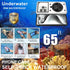 Underwater Waterproof Diving Snorkeling Phone Case for iPhone 15/14/13/12/11 Pro Max/Xr/X/Xs &Samsung Galaxy S24/LG/Google/Nokia/Motorola Screensi...