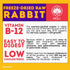 HOLI Freeze Dried Rabbit Treats for Dogs- All Natural Healthy Dog Treats, 100% Made in USA - Single Ingredient - Human Grade - Grain Free - Diabet...