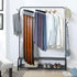Belt Hanger for Closet Max 42 Belts, Sturdy Wood Belt Rack Closet Accessories with 14 Hooks Belt Organizer for Closet Organizers and Storage -Blac...