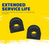 MOOG K200843 Suspension Stabilizer Bar Bushing Kit for Chevrolet Cruze...