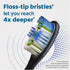 Colgate 360 Floss-Tip Replaceable Head Toothbrush Refill Heads, 2 count, 6 pack...