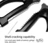 Seki Japan Left Handed Multifunctional Kitchen Scissors, Stainless Steel Blade Soft Grip Kitchen Shears...