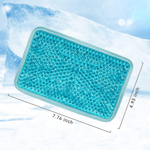 Gel Beads Ice Pack Ice Bag with Strap-1 Pack Reusable Hot & Cold Pack Compress for Knee, Shoulder, Foot, Back, Ankle, Neck, Hip, Elbow, Wisdom Too...