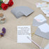 100 Pack 4 x 2.75" Mini Envelopes Metallic Silver 120GSM Gift Card Envelopes Bulk Small Paper Gift Card Sleeves Greeting Card Business Card Tiny E...