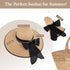Beach Hats for Women, Wide Brim Sun Straw Hat for Women, Sun Hat UPF 50+ UV Protection...