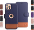 LUPA Legacy Compatible with iPhone 12 Pro Max Case Wallet, Case with Card Holder for Men and Women, Faux Leather Flip Case, Luxury Cover, Desert S...