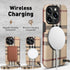for iPhone15 Pro Case with Cutouts, Fits iPhone15 Pro(6.1"), iPhone 15 Pro Leather Case, with Wrist Strap + Camera Lens Protectors,iphone15 Pro ca...