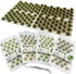 Cayway 128 PCS Static Grass Tuft Model Grass Tufts Terrain Model Kit Resin Static Scenery Model, Fake Moss Grass and Tweezers for Train Landscape ...