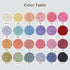 4mm / 0.16 inches Super Tiny Polyester Matte Finish Round Buttons, Mini Buttons, in 24 Colors, Micro Mini Buttons, Perfect for Doll Clothes (10PCS...