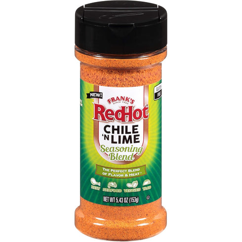 Frank's RedHot Chile 'N Lime Seasoning Blend (Gluten Free), 5.43 oz...