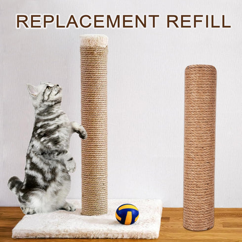 ChengFu Cat Scratching Post Replacement M10 Screws?M10 and M8 Screws for Cat Scratching Post with Allen Wrench 4PCS Threaded Bolt and 4PCS Screws,...