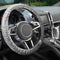 Disposable Steering Wheel Covers,Plastic Clear Steering Wheel Protectors with Elastic Perfect,100 Pieces Car Steering Wheel Cover and 100 Pieces G...
