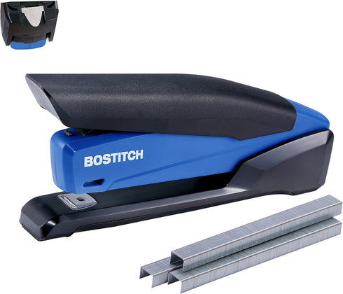Bostitch Office Executive 3 in 1 Stapler, includes 210 Staples and Integrated Staple Remover, One Finger Stapling, No Effort, 20 Sheet Capacity, S...