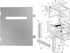WB06X10638 Canopy Mica Replacement for GE Microwave 1166457 AH1017735 Specific Not Universal...