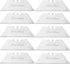 Bates- Utility Knife Blades, 40 Pack, Box Cutter Blades, Razor Blades Utility Knife, Razor Knife Blades, Replacement Blades, Razor Blades for Box ...