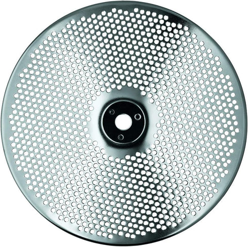 Roesle Stainless Steel Grinding Disc Sieve for Food Mill, Fine, 2 mm/.08-inch Sieve Disc,Silver...