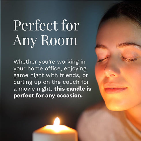 Candle-lite Scented Candles, Creamy Vanilla Swirl Fragrance, One 18 oz. Single-Wick Aromatherapy Candle with 110 Hours of Burn Time, Off-White Col...