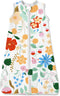TotAha Garden Floral Baby Sleep Sack, Stretchy Sleepsack, Silky Comfort, Buttery Soft, Swaddle Transition Sleeping Bag, 2-Way Safe Zippers, Light ...