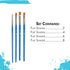 Princeton Select Artiste, Series 3750, Paint Brush for Acrylic, Watercolor and Oil, Set of 4...