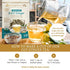 DelighTeas Organic Digest & Detox CCF Tea with Ginger | Ayurvedic Cumin, Coriander, Fennel, Ginger Loose Leaf Tea for Digestion | USDA Organic, No...