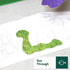Precision Fusing Mat (12" x 18") Includes No-Slip/Nonstick mat with See-Through Design for Appliqué Creation, and Teflon Coated Pressing Sheet - A...