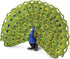 Safari Ltd. Peacock Figurine - Detailed 4" Plastic Model Figure - Fun Educational Play Toy for Boys, Girls & Kids Ages 3+...