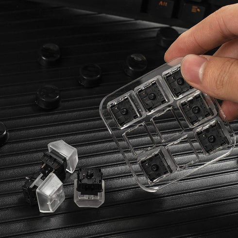 Cherry MX Switch Tester Mechanical Keyboards 9-Key Switch Testing Tool, with Keycap Puller and O Rings...