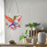 LFMU 2 Pack Diamond Art Painting Kits,Special Shaped Rhinestone Gem Art Window Pendants,Home Garden Wall Hanging Decor Kits Single-Sided Printed.....