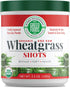Green Foods Wheat Grass Shots, 5.3 oz - Certified Organic, Kosher, Vegan, Non-GMO, Raw, Gluten-Free, Grown...